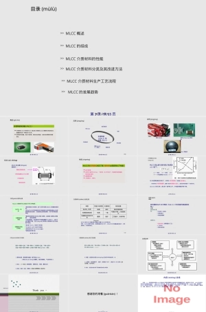 多层陶瓷电容器MLCC介质材料研究进展学习教案.pptx