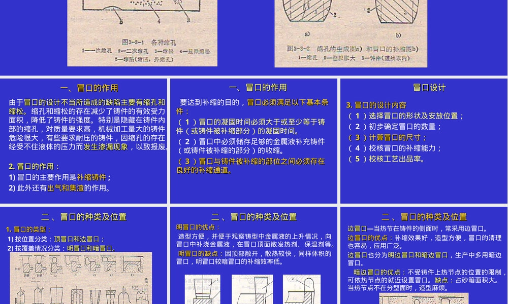 材料成型技术铸造冒口设计教学PPT课件.ppt