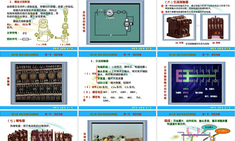 第六章常用低压电器及其控制电路教学PPT课件.ppt