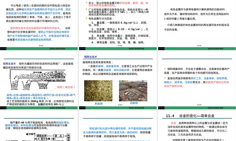 材料循环再生教学PPT课件.ppt