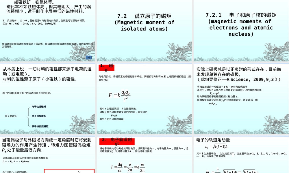 材料的磁学性能教学PPT课件.ppt