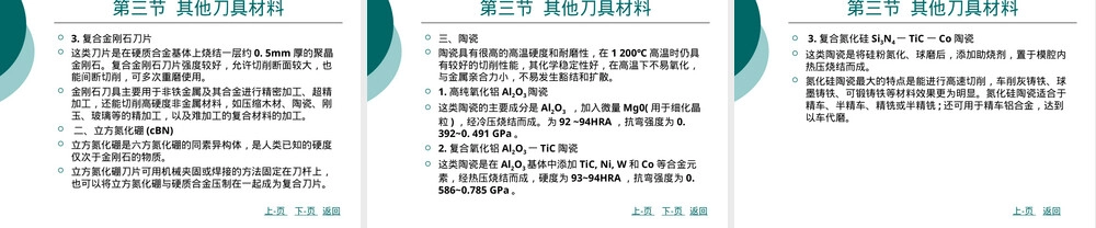 刀具材料性能要求教学PPT课件.ppt