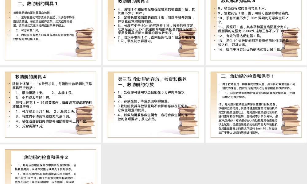 救生艇筏和救助艇操作管理PPT课件.ppt