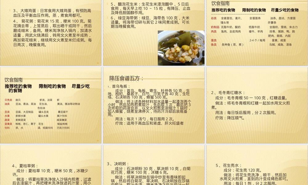 高血压患者的饮食指导ppt课件.ppt