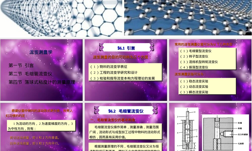 高分子材料流变学塑料成型原理教学PPT课件.ppt