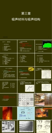 建筑声学吸音材料与吸声结构PPT课件.ppt