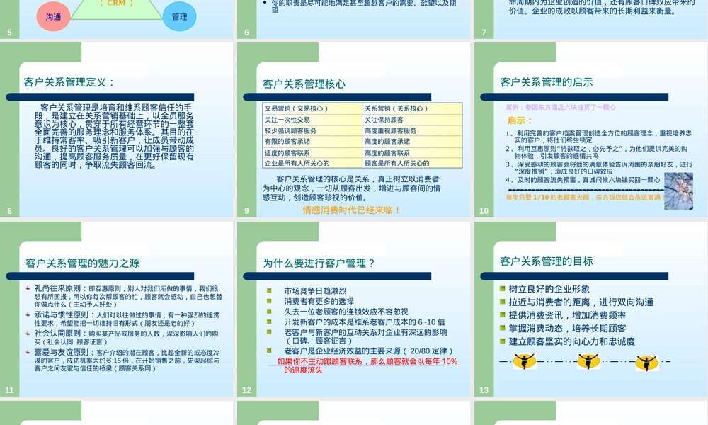 客户关系管理CRM培训PPT课件.ppt