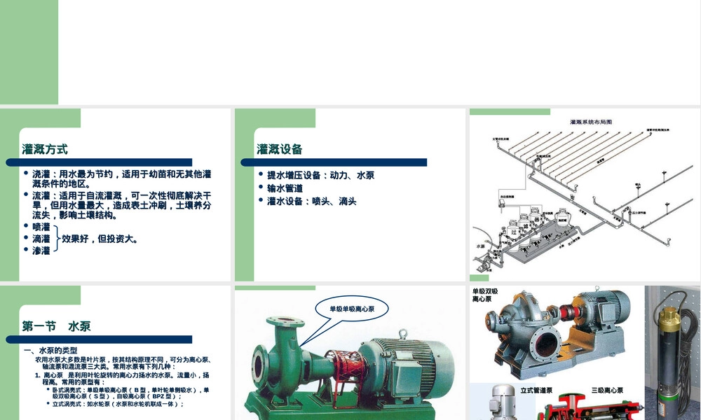 灌溉机械教学PPT课件.ppt