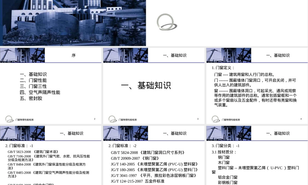 门窗物理性能检测教学PPT课件.ppt