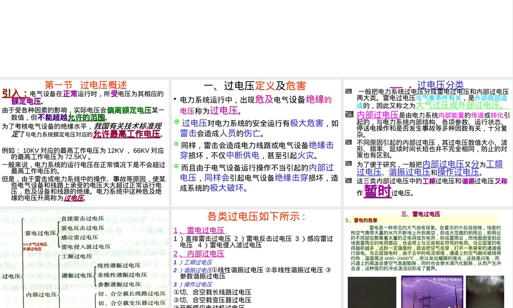 过电压保护教学PPT课件.ppt
