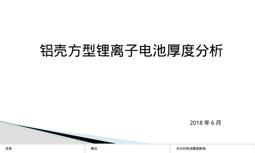 铝壳方型锂离子电池厚度分析PPT课件.pptx
