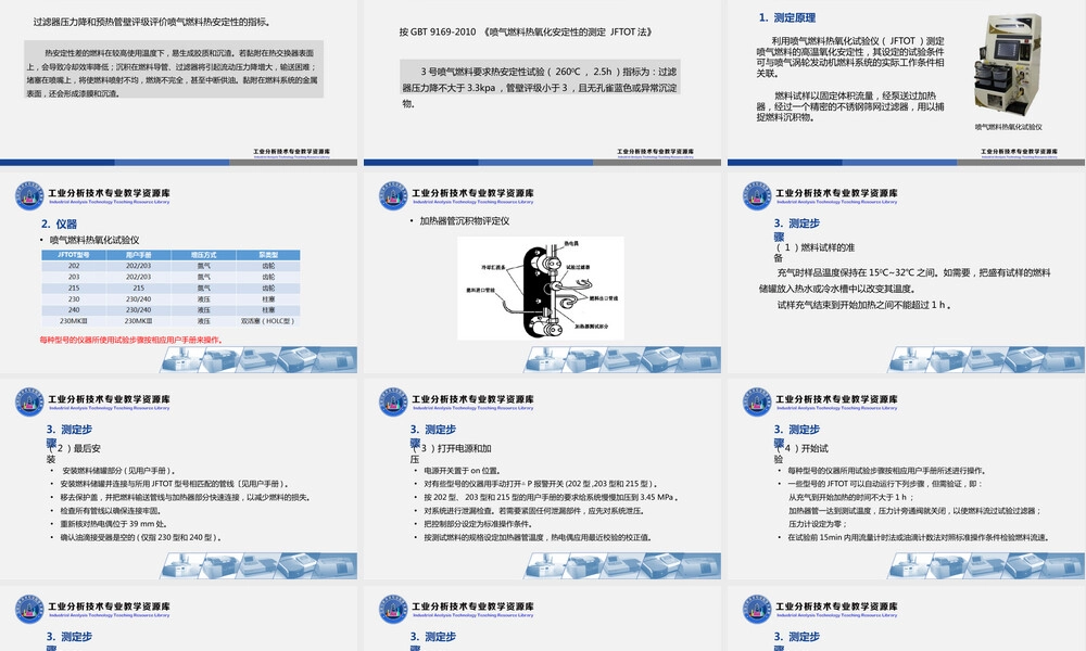 喷气燃料过滤器压力降与预热管壁评级教学PPT课件.ppt