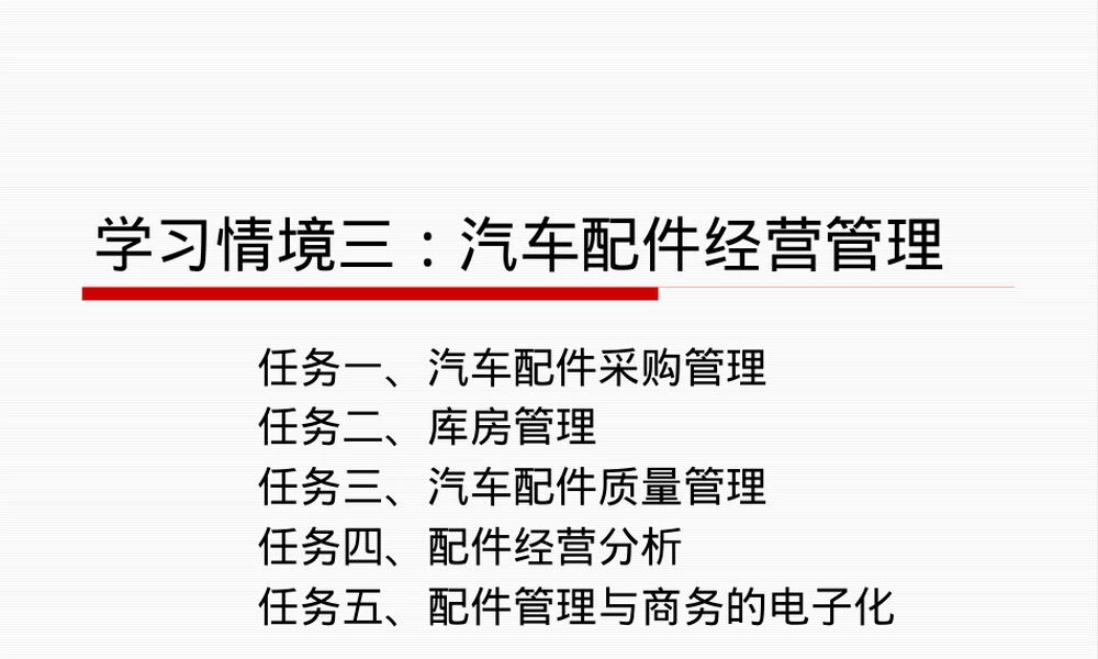 汽车配件经营与管理PPT课件.pptx