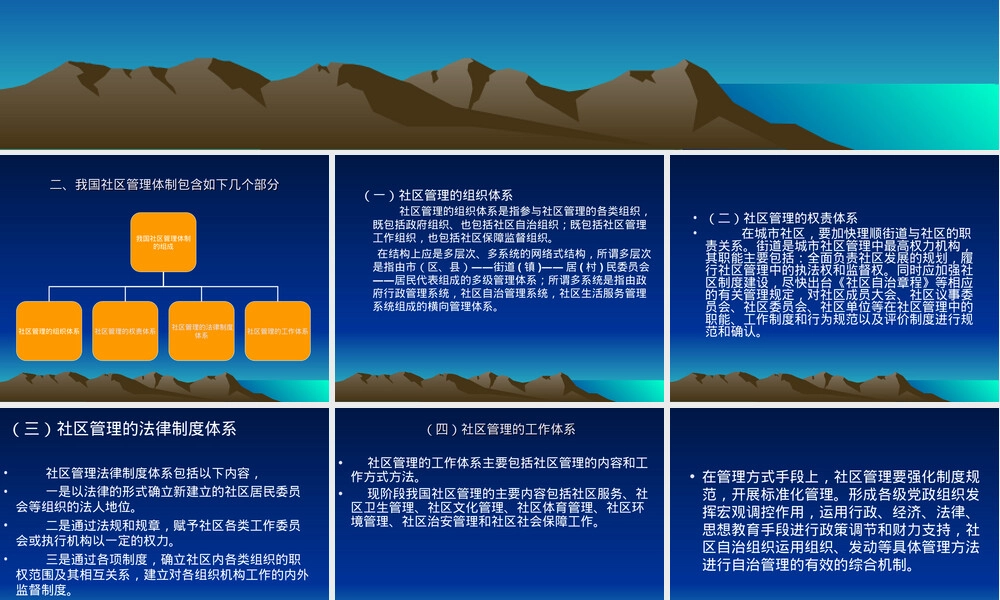 社区管理第二章社区管理体制PPT课件.ppt