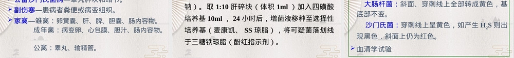 沙门氏菌病动物传染病教学PPT课件.pptx