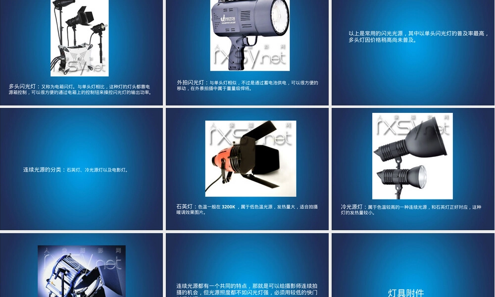 摄影棚闪光灯认识与灯具附件详解PPT课件.ppt