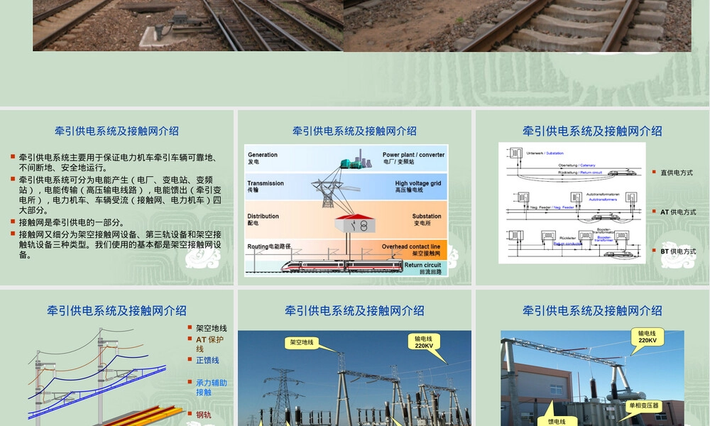 牵引供电系统及接触网介绍PPT课件.ppt