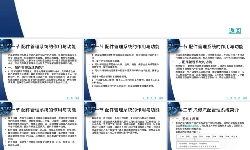 汽车配件管理与营销PPT课件.ppt