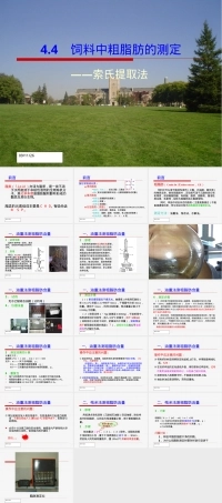 实训饲料中脂肪测定PPT课件.ppt