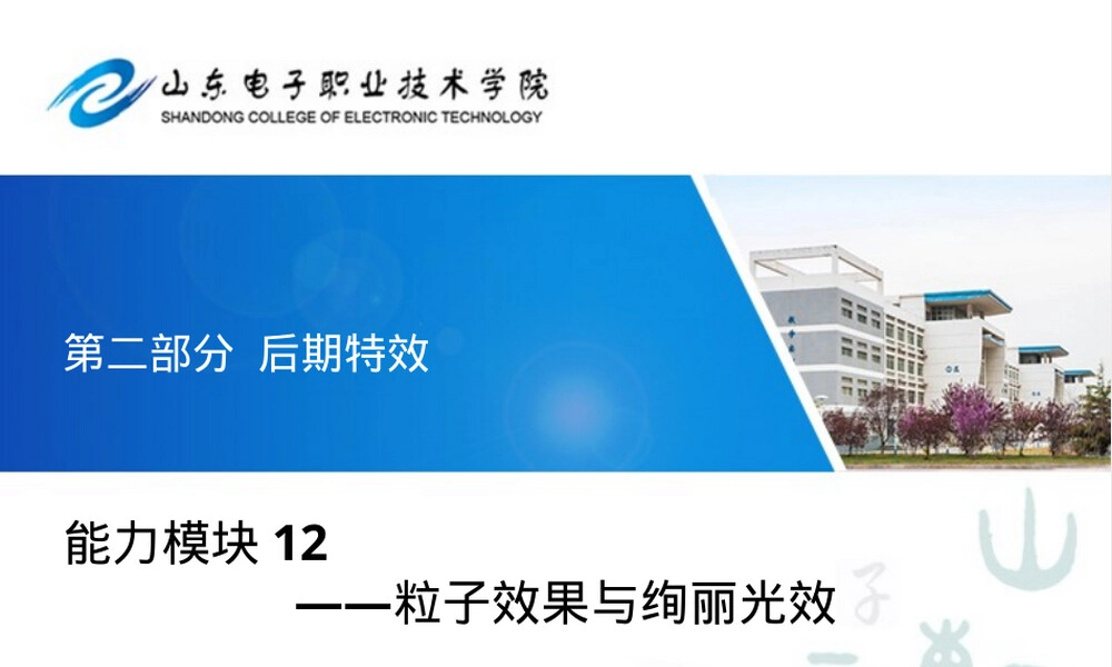 Adobe After Effects粒子光效教学PPT课件.ppt