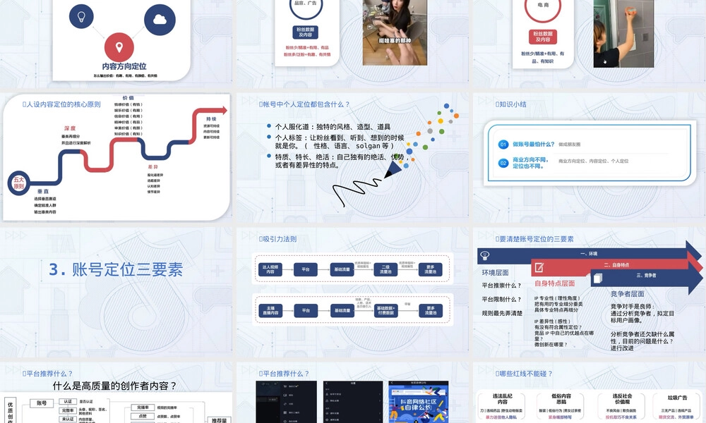 抖音视频人设力达人账号管理PPT课件.pptx