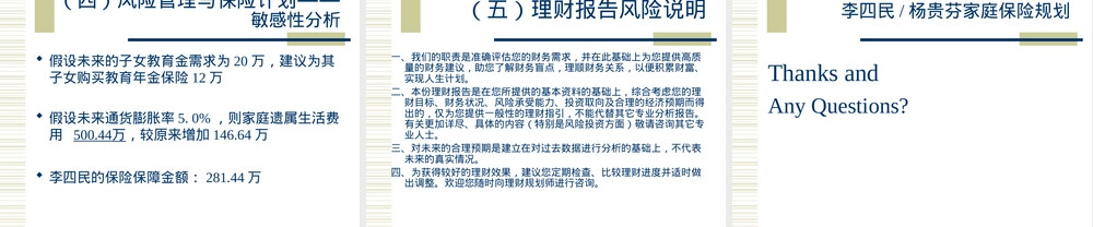 CFP李四民理财规划案例PPT课件.ppt