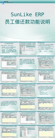 Sunlike ERP员工借还款管理PPT课件.ppt