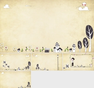 插画风卡通PPT背景图片素材.pptx
