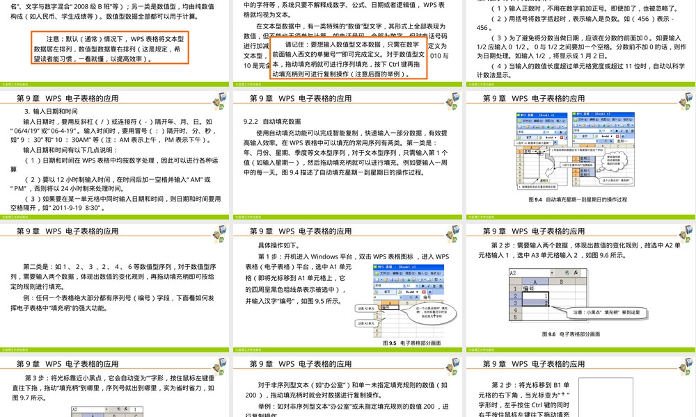 第四篇WPS电子表格组件应用PPT课件.ppt