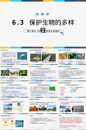 保护生物多样性八年级生物教学PPT课件.pptx