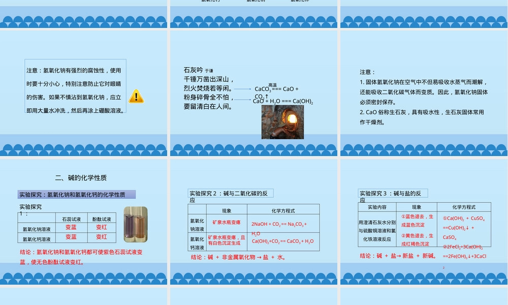 鲁教版九年级化学碱及其性质教学PPT课件.pptx