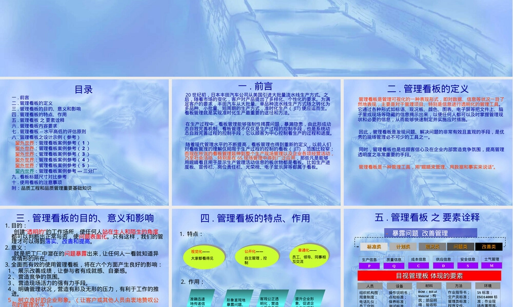 品质管理看板模板PPT课件.ppt