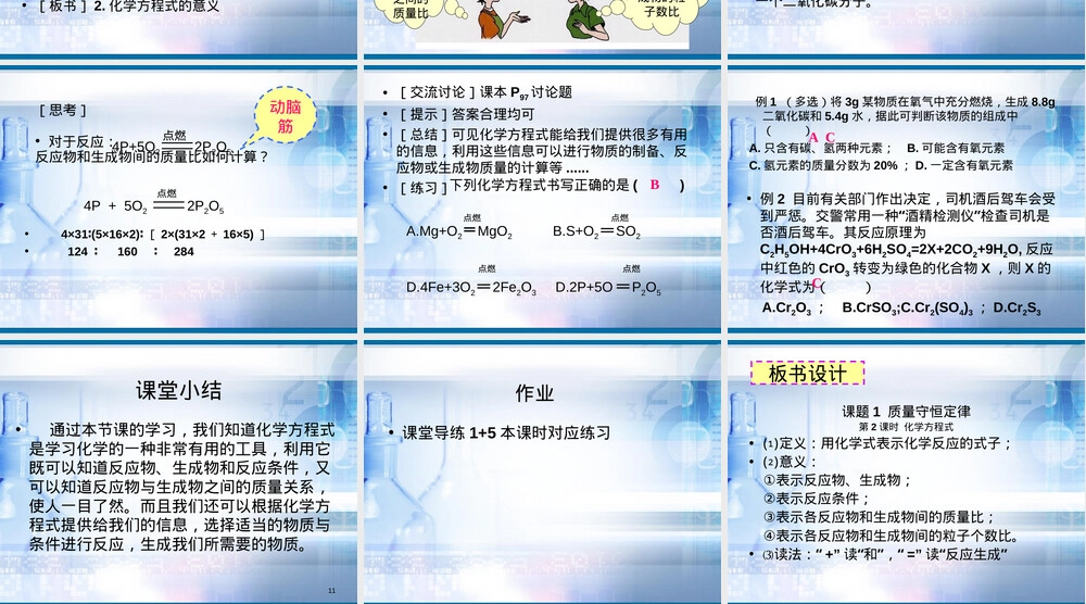 化学方程式PPT课件教学版.ppt