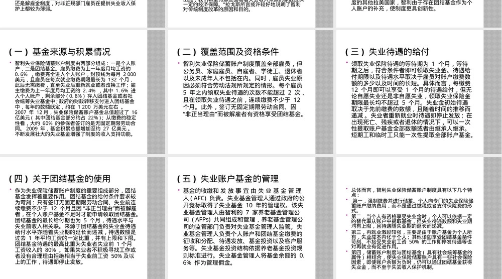智利失业保险制度PPT课件.pptx