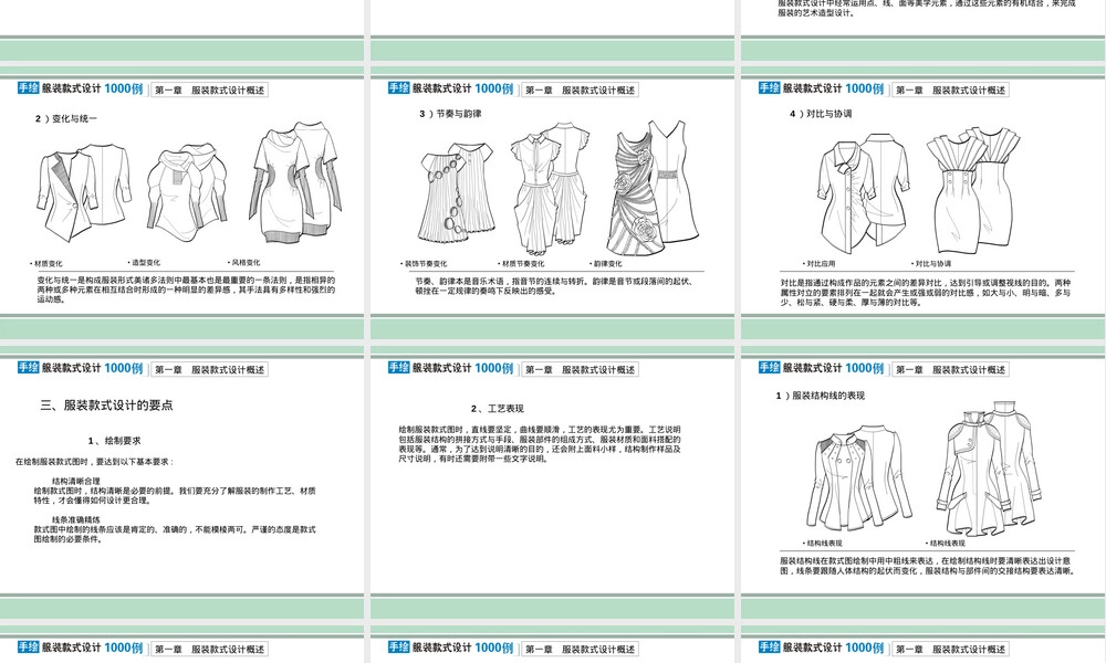 手绘服装款式设计PPT课件.ppt