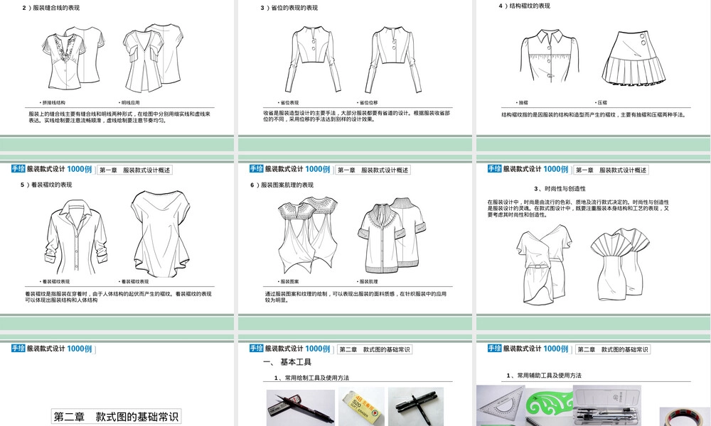 手绘服装款式设计PPT课件.ppt
