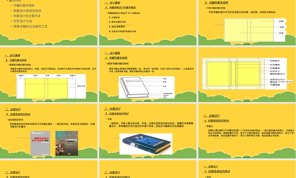 书籍装帧设计基本结构PPT课件.ppt