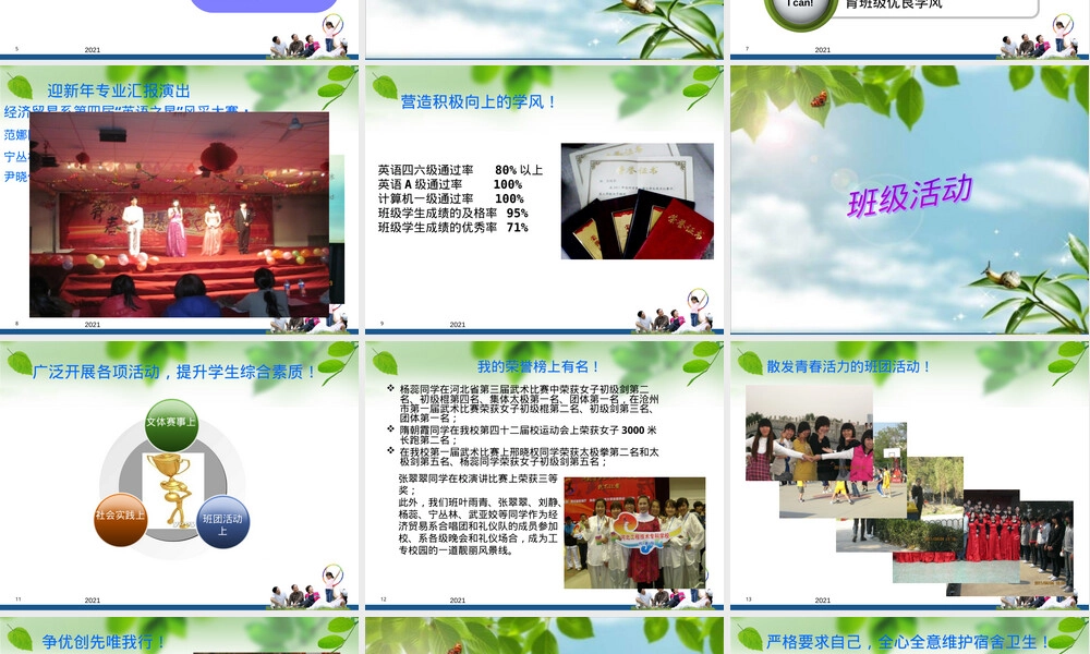 先进班集体评选PPT课件.ppt