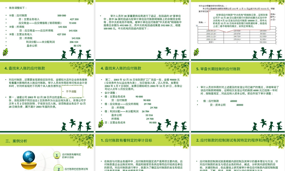应付账款审计PPT课件.ppt