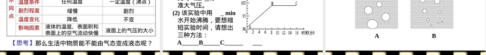 苏教版八年级生物汽化和液化PPT课件.ppt