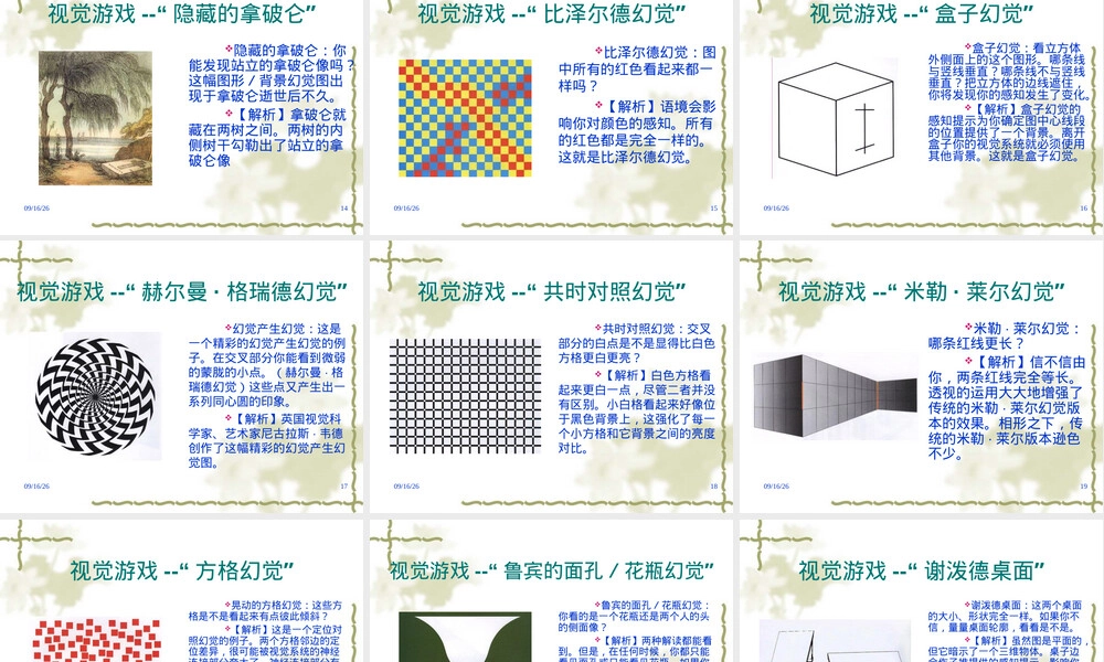 心理学教学图片素材PPT课件.ppt