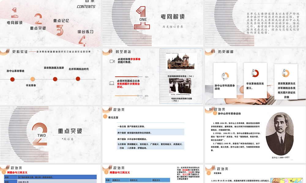 资产阶级民主革命与中华民国建立中考复习PPT课件.pptx